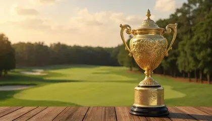 Dudley Golf Club historic trophy and heritage memorabilia display